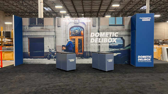 Domectic tradeshow booth