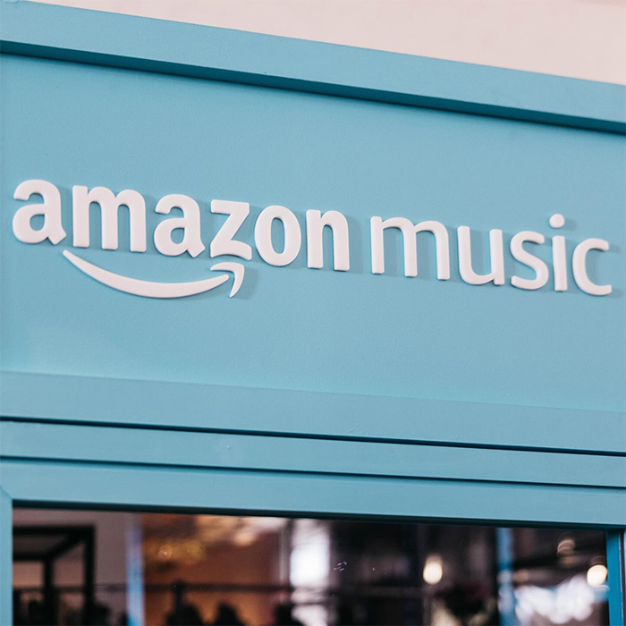 Amazon Music trade show exhibit