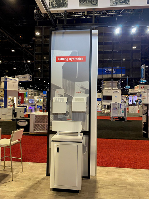 Zehnder trade show booth
