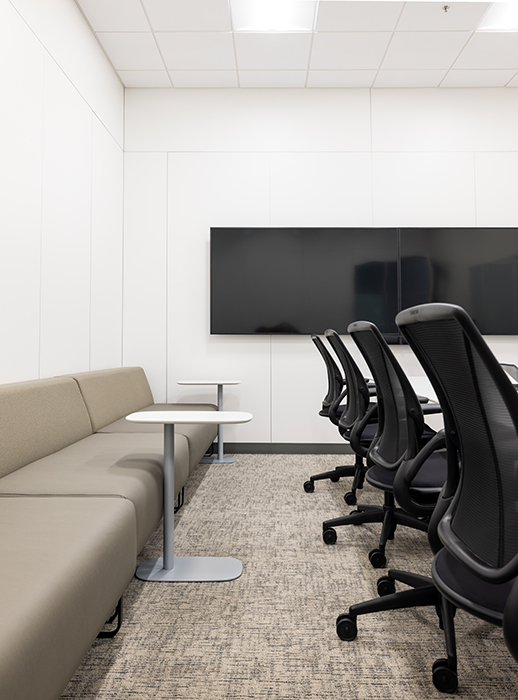 architectural wall system, office interiors, workspaces