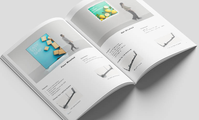 Agam Ligthbox Brochure, Lightboxes, Trade Show Lighting, Event Lighting, Light Box