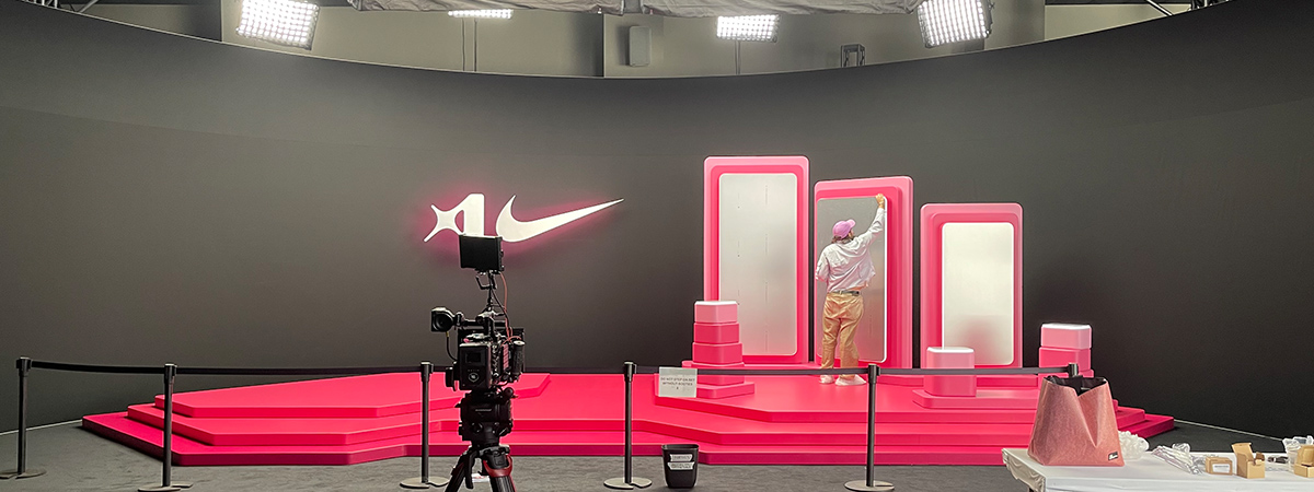 nike Curved Wall, Exhibit, Events