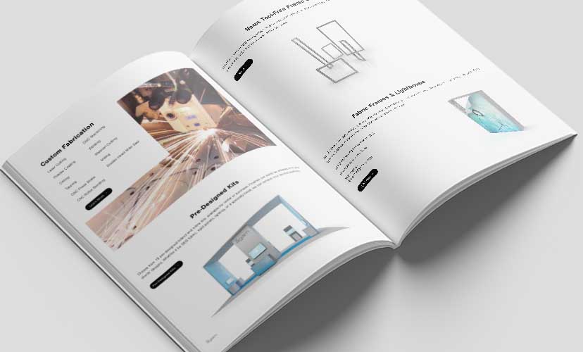 trade show brochure