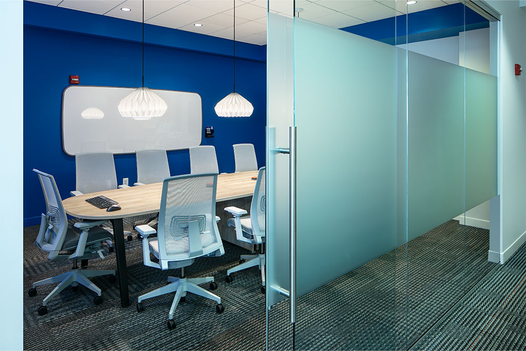 Agam headquarters, Elkridge, Unity Wall, Unity Pod, Architectural walls, Architectural Wall Systems, Modular Walls, Powder Coat, Powder coated, extrusions, office interiors, office interior design, glass walls, glass panels, conference room