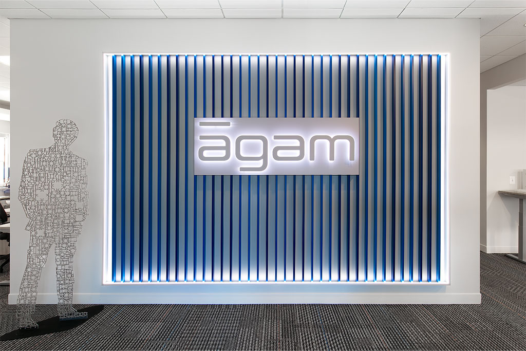 Agam headquarters, Elkridge, Unity Wall, Unity Pod, Architectural walls, Architectural Wall Systems, Modular Walls, Powder Coat, Powder coated, extrusions, office interiors, office interior design, glass walls, glass panels