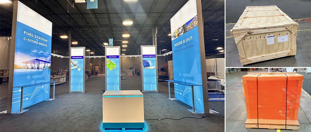 big impact small footprint trade show booth design