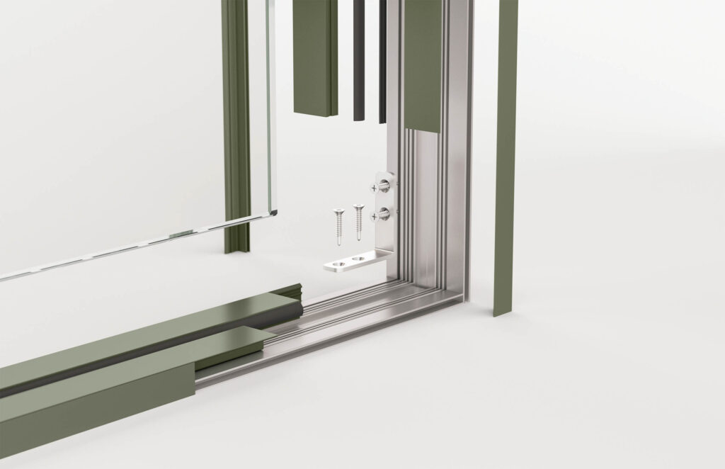 Demountable Architectural Wall System, Aris, demountable wall system, architectural wall system, modular wall system, modular office walls, glass office walls, office partition walls, commercial interior walls, demountable office walls, privacy pods, flexible office walls, reconfigurable wall systems, Aris wall system, Agam Aris