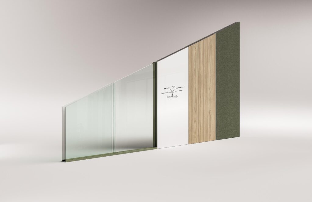 Demountable Architectural Wall System, Aris, demountable wall system, architectural wall system, modular wall system, modular office walls, glass office walls, office partition walls, commercial interior walls, demountable office walls, privacy pods, flexible office walls, reconfigurable wall systems, Aris wall system, Agam Aris