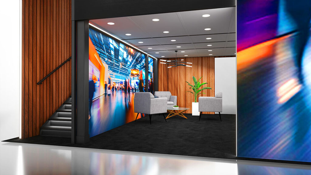 metrideck, double-deck, double deck, double-deck system, double deck tradeshow booth